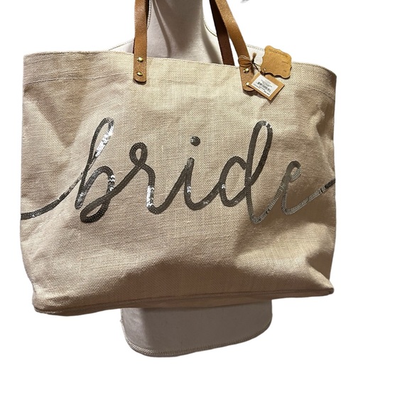 Mud Pie Handbags - Mudpie Bride Tote Bag 🆕